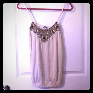 NWOT Express Embellished Blouson Cami